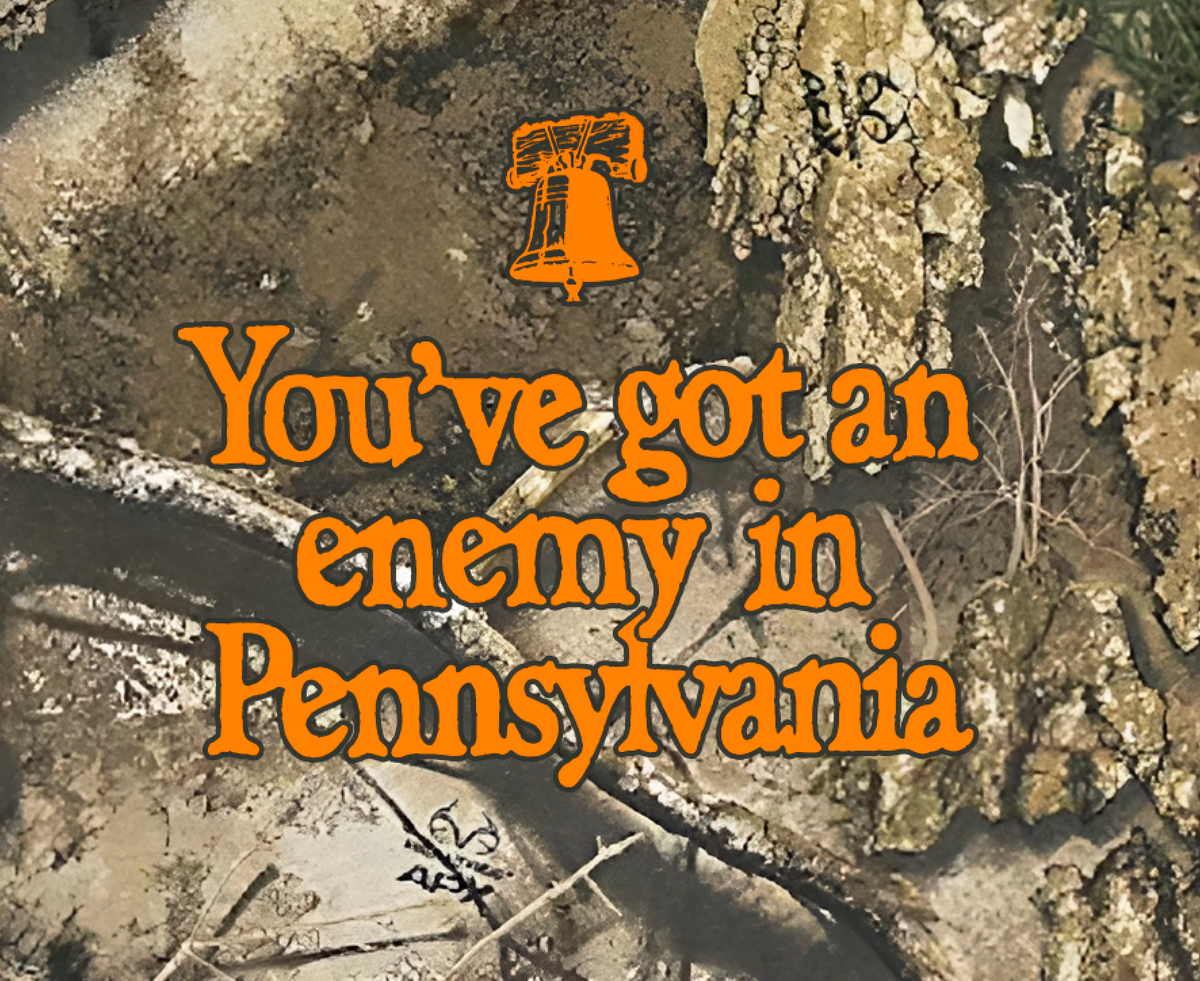 Camo Enemy in PA T-Shirt