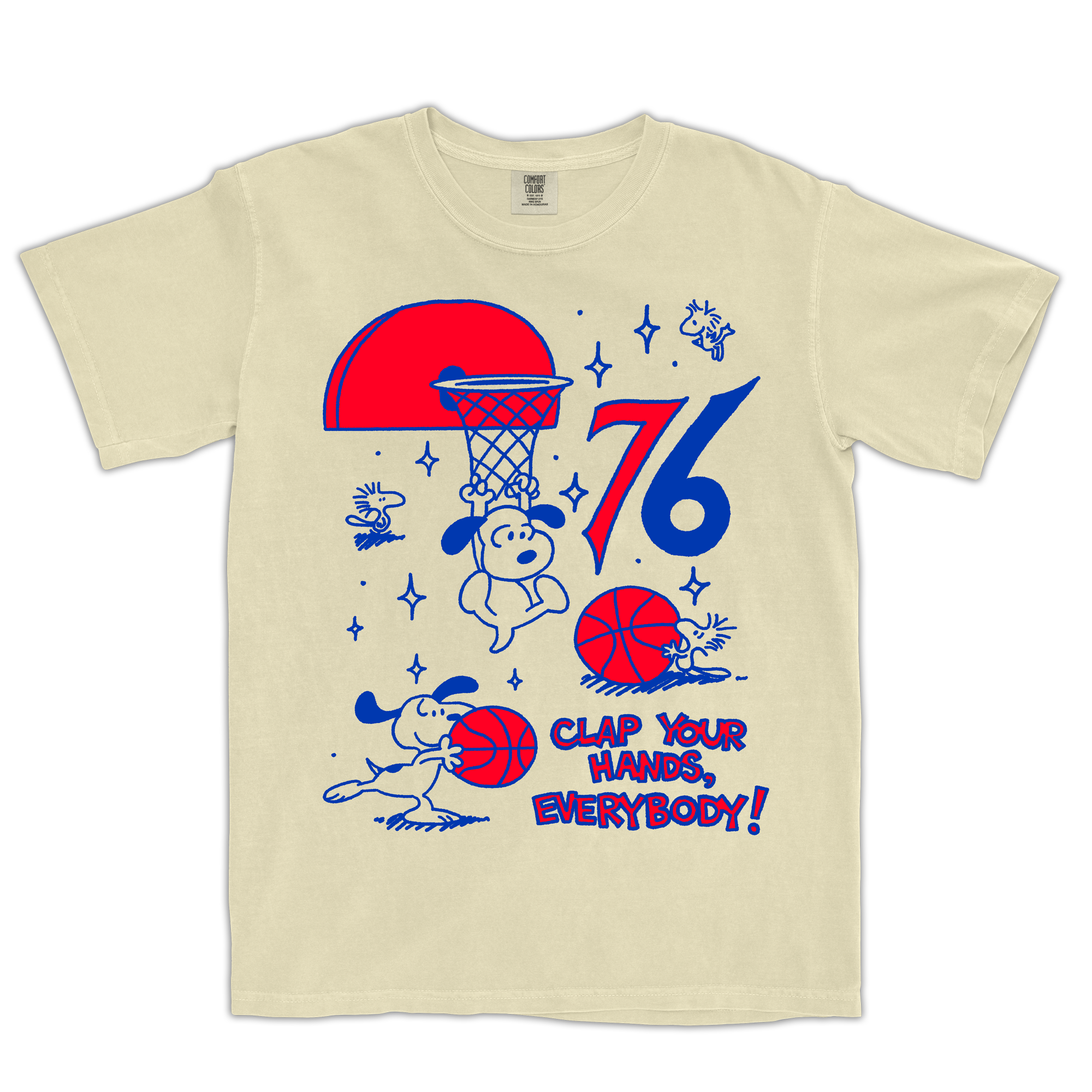 SIXERS '26 TEE – Ghost Bongo