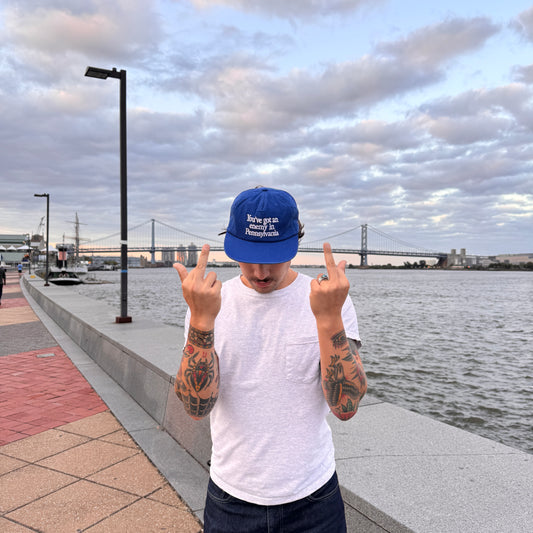 NAVY ENEMY IN PA HAT
