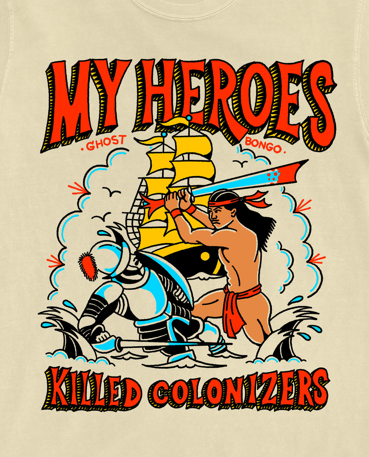 MY HEROES KILLED COLONIZERS TEE | Pre-Order