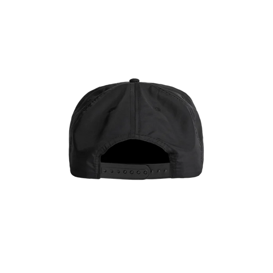 Black cap on a transparent background