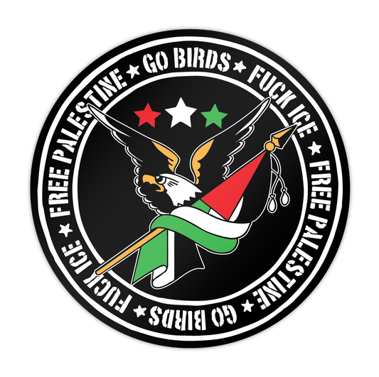 GO BIRDS STICKER